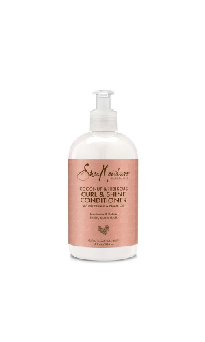 Shea Moisture Coconut & Hibiscus Curl & Shine Conditioner 13oz/384ml