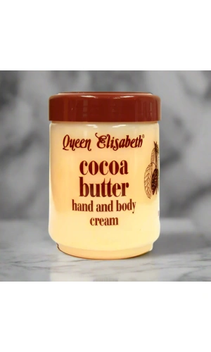 Queen Elizabeth Cocoa Butter Hand & Body Cream 500ml/16.90oz