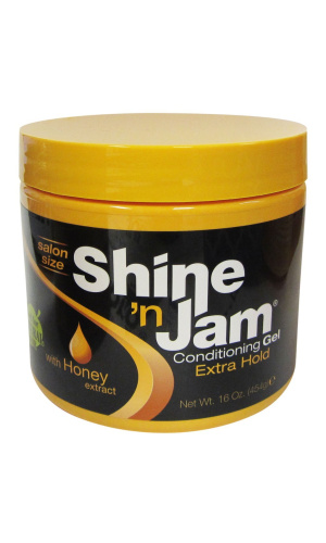 Shine N Jam Conditioning Gel Extra Hold With Honey Extract 4oz/113.5g