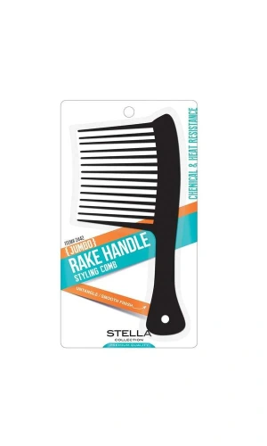 Stella Collection Rake Handle Jumbo Comb - 2442